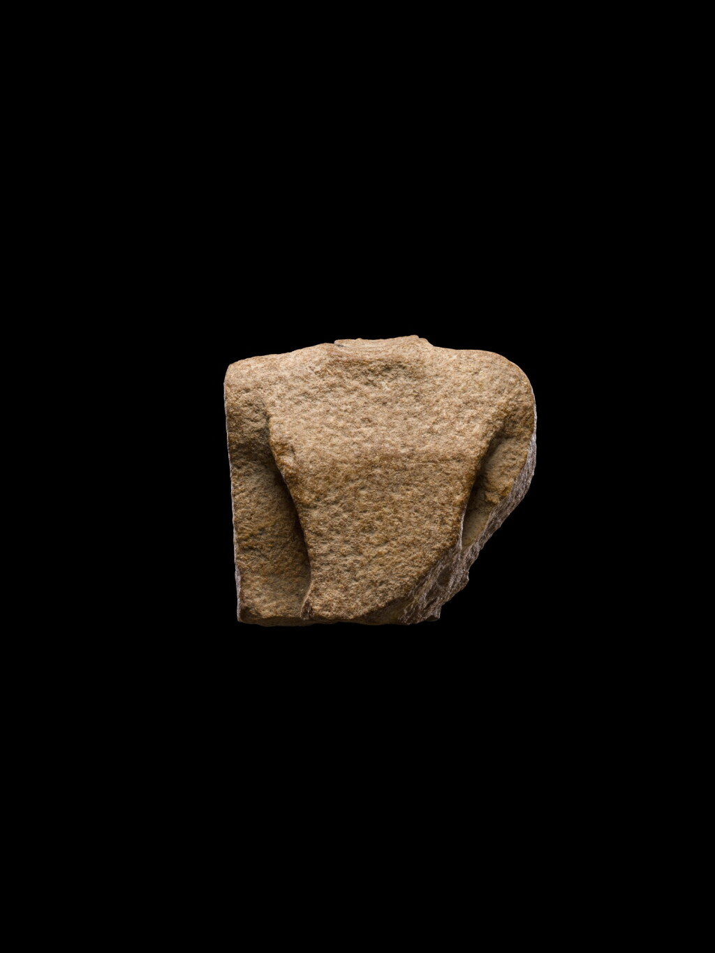 View full screen - View 1 of Lot 138. An Egyptian Granite Torso of a Man, 26th Dynasty, 664-525 B.C., or earlier.