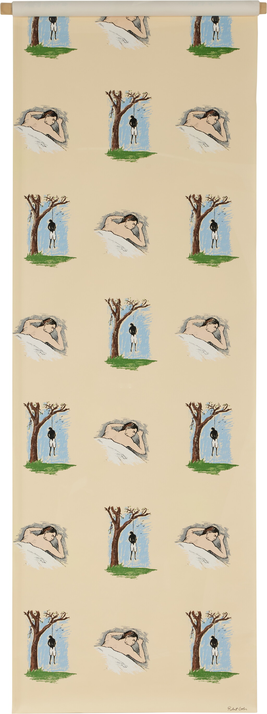 View full screen - View 1 of Lot 18. Hanging Man/Sleeping Man.