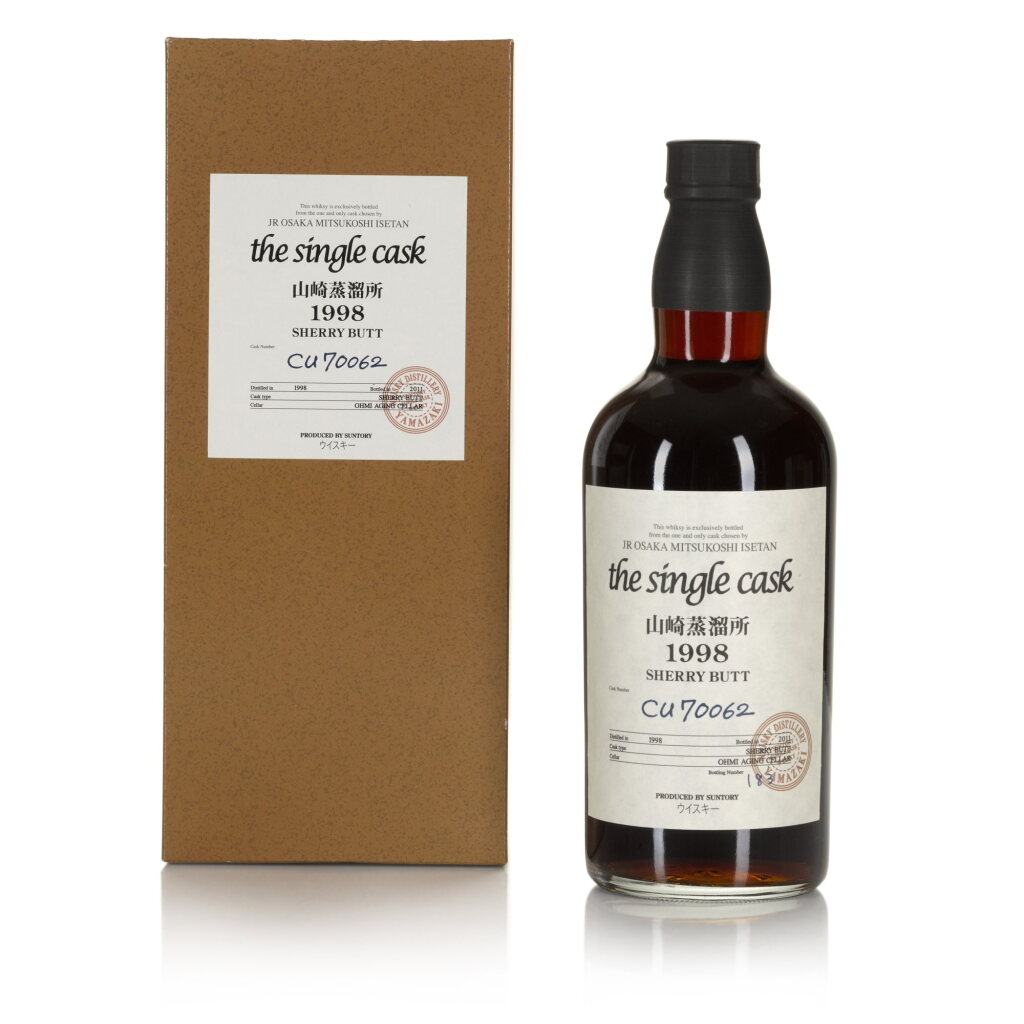 View full screen - View 1 of Lot 104. Yamazaki Single Cask #CU70062 61.0 abv 1998 (1 Bottle 70cl).