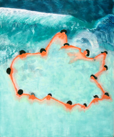 View full screen - View 1 of Lot 83. KATHERINE BRADFORD | GROUP SWIM.