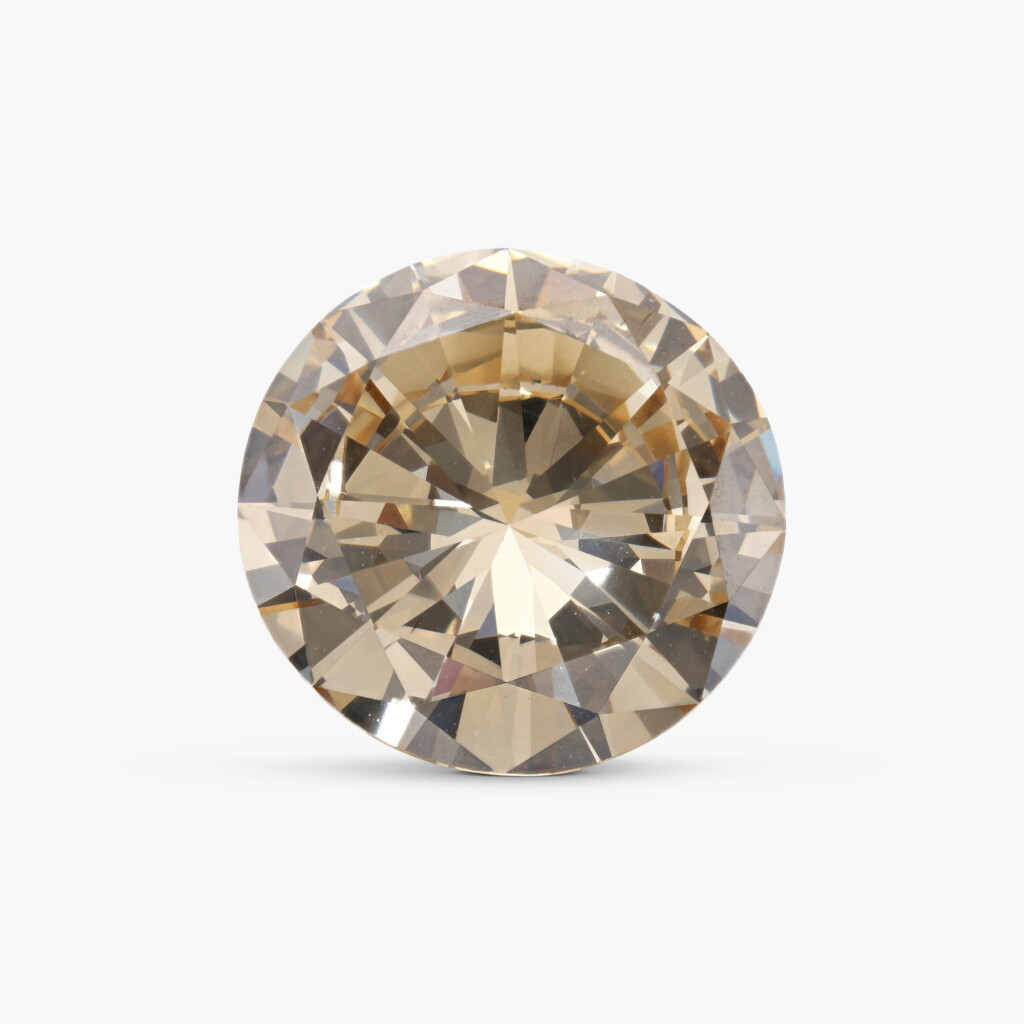 View full screen - View 1 of Lot 776. Unmounted Fancy Yellow-Brown Diamond weighing 10.12 carats.