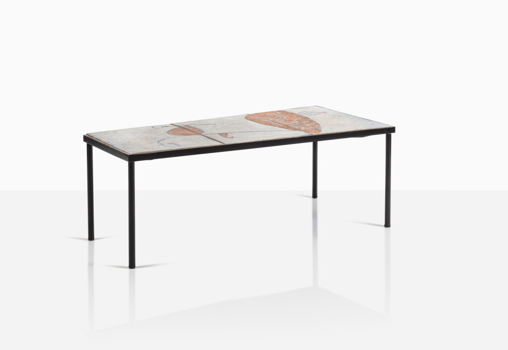 View full screen - View 1 of Lot 98. Trapèze low table.
