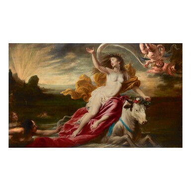 View full screen - View 1 of Lot 144. CORNELIS SCHUT | ABDUCTION OF EUROPA.