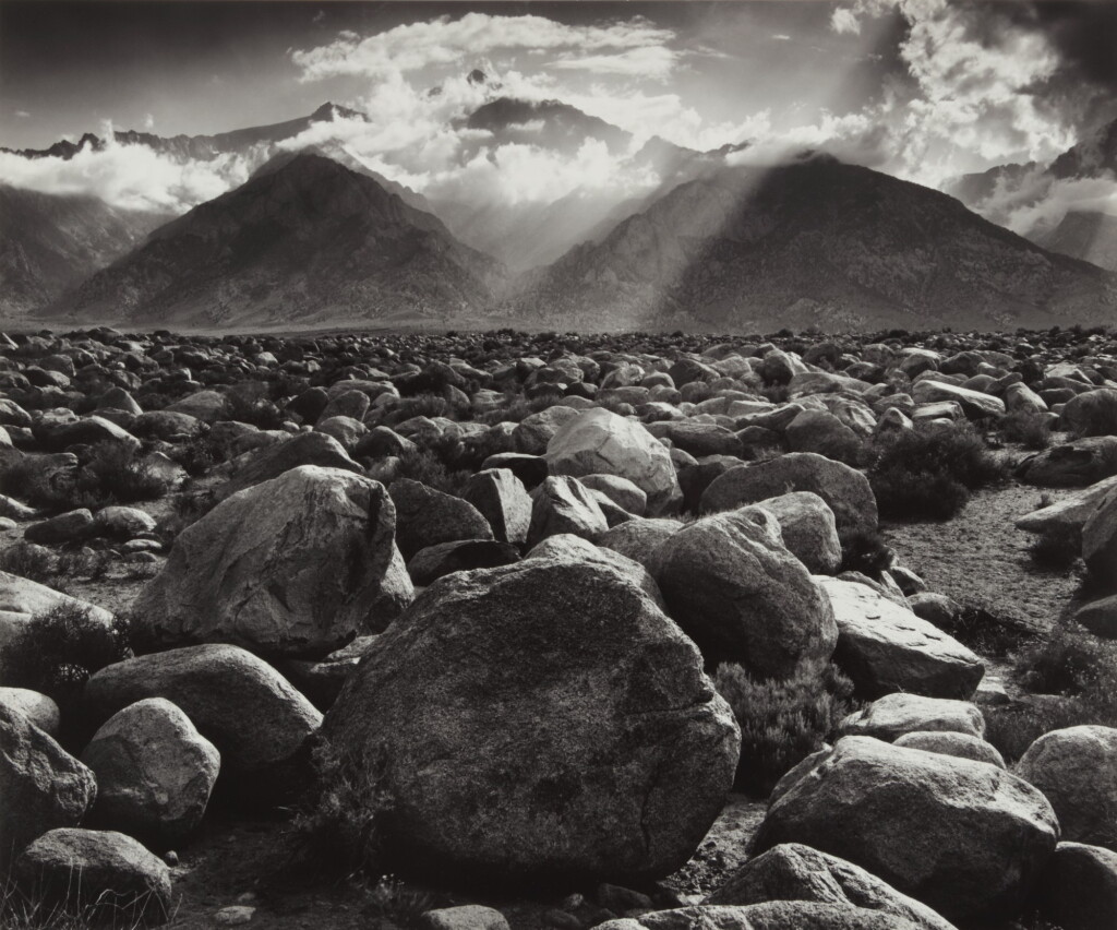 View full screen - View 1 of Lot 39. 'Mount Williamson, Sierra Nevada from Manzanar, California'.