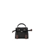 Noir and Chocolat Veau Gulliver Quelle Idole Kelly Doll Palladium Hardware, 2000