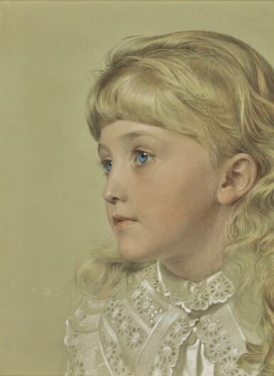 View full screen - View 1 of Lot 20. ANTHONY FREDERICK AUGUSTUS SANDYS | PORTRAIT OF MAY GILLILAN.