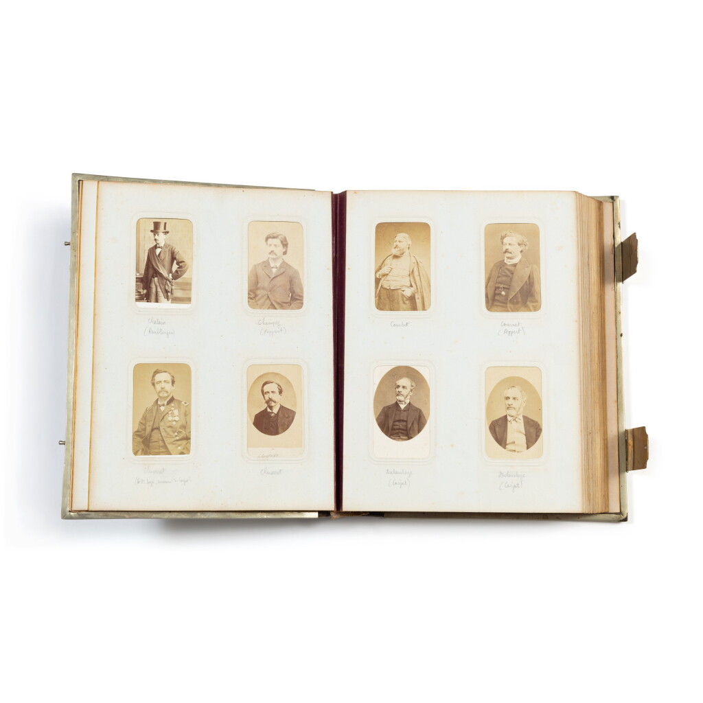 View full screen - View 1 of Lot 37. Album de 200 photographies et portraits de Communards, composé par Jules Perrier..