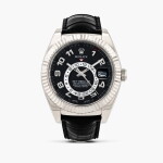 Sky-Dweller, référence 326139, montre bracelet en or blanc à quantième annuel, double fuseau horaire et date, vers 2014