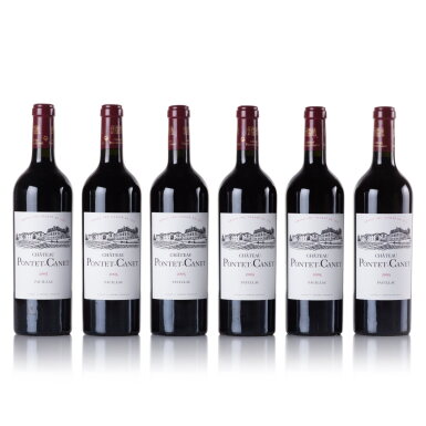 View full screen - View 1 of Lot 626. Château Pontet Canet 2005 (12 BT).