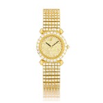 Audemars Piguet | A yellow gold and diamond-set bracelet watch, Circa 1990 | 愛彼 | 黃金鑲鑽石鏈帶腕錶,約1990年製