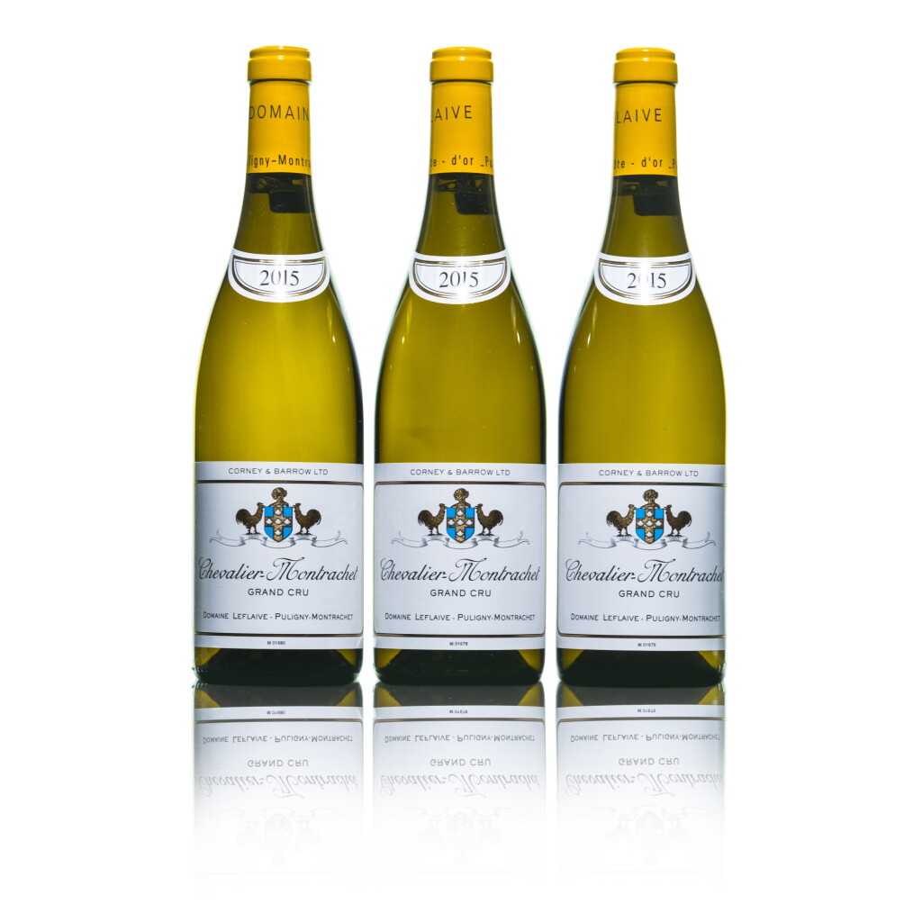 View full screen - View 1 of Lot 227. Chevalier Montrachet 2015 Domaine Leflaive (3 BT).