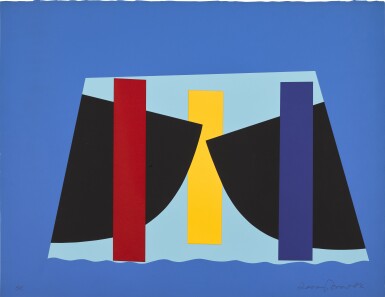 View full screen - View 1 of Lot 44. Newlyn Rhythm; and Black Sun.