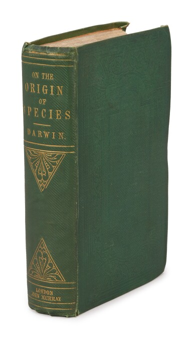 View full screen - View 1 of Lot 42. Darwin, Charles | First edition of Darwin's On the Origin of Species, "the most important single work in science." .