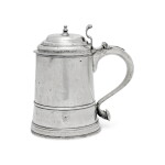 American Silver Tankard, Edward Winslow, Boston, Circa 1730