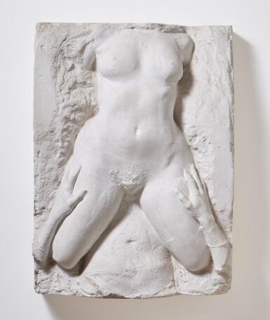 View full screen - View 1 of Lot 120. Bas Relief: Two Torsos.