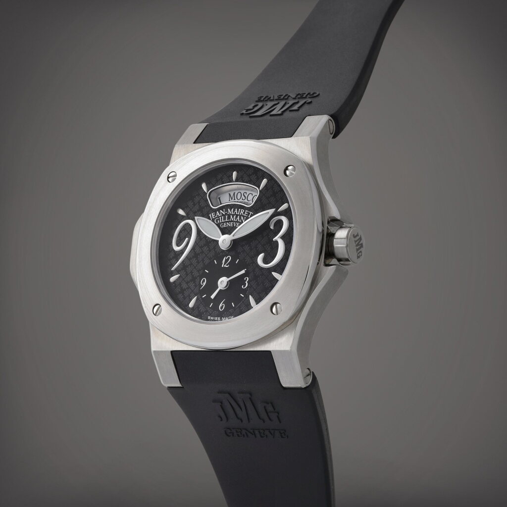 View full screen - View 1 of Lot 67. Lady Sport GMT | A limited edition stainless steel multi time zone wristwatch | Circa 2005.