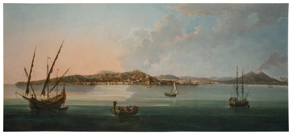 View full screen - View 1 of Lot 143. View of the Bay of Naples.