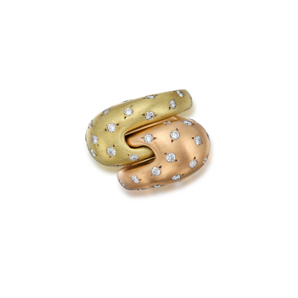 View full screen - View 1 of Lot 132. Gold and Diamond Ring, Paris | JAR | 黃金及鑽石戒指,巴黎.