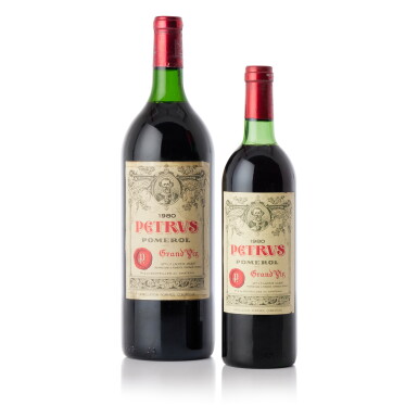View full screen - View 1 of Lot 6180. Petrus 1980 (3 BT).