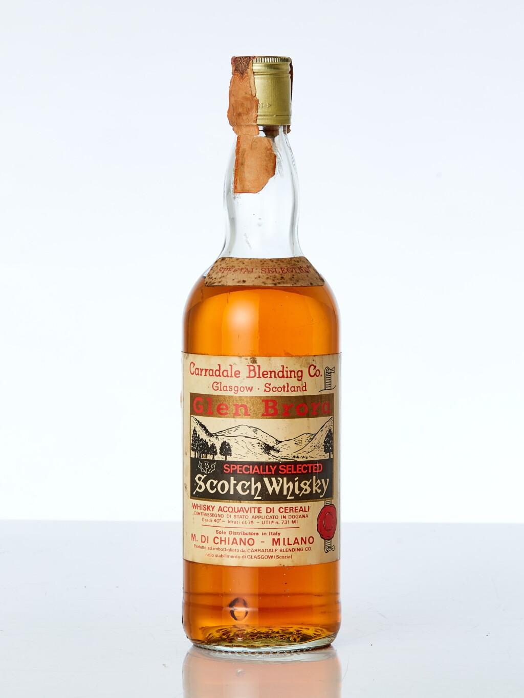 全萤幕检视 - 查看7626Glen Brora Specially Selected Scotch Whisky 40.0 abv NV (1 BT)的1