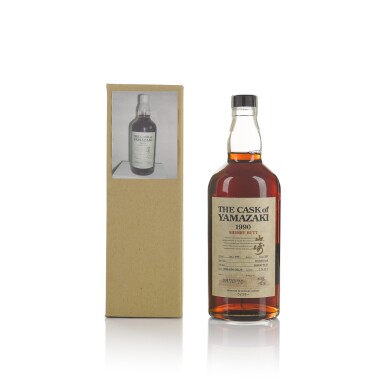 View full screen - View 1 of Lot 238. 山崎 Yamazaki The Cask of 山崎 Yamazaki #OM70170 59.0 abv 1990 (1 BT 70cl).
