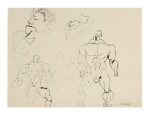 PABLO PICASSO | PORTRAIT DE PICASSO ET NUS