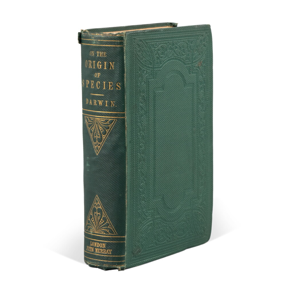 View full screen - View 1 of Lot 5. Darwin, Charles | "the book … that initiated the most cataclysmic change in human thinking within the last four hundred years".