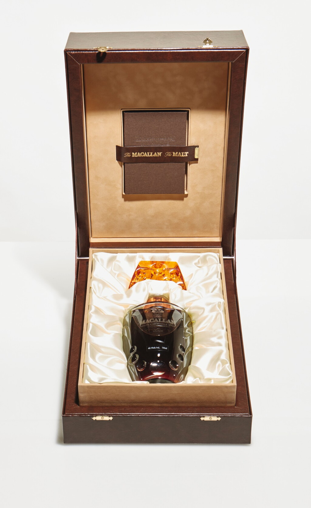 View full screen - View 1 of Lot 14. The Macallan 55 Year Old in Lalique, Six Pillars, Second Edition, 40.1 abv NV (1 BT75cl).