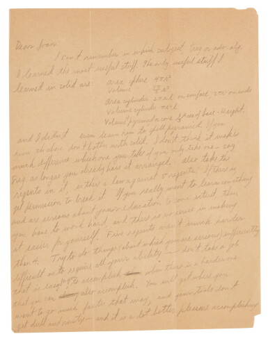 View full screen - View 1 of Lot 31. Feynman, Richard P. .