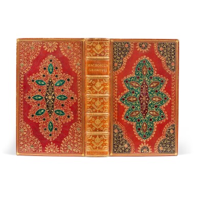 View full screen - View 1 of Lot 41. Opera. Leyde, 1670. Reliure pastiche de C. Lewis dorée par son propriétaire, Edward Sullivan..