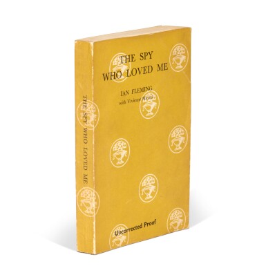 View full screen - View 1 of Lot 19. Ian Fleming | The Spy Who Loved Me, 1962, uncorrected proof.