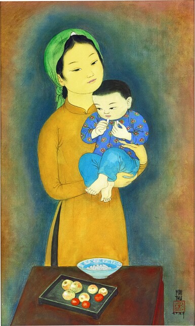 View full screen - View 1 of Lot 141. Mai Trung Thu 枚中栨 (梅忠恕) | Gourmandise 童饞 .