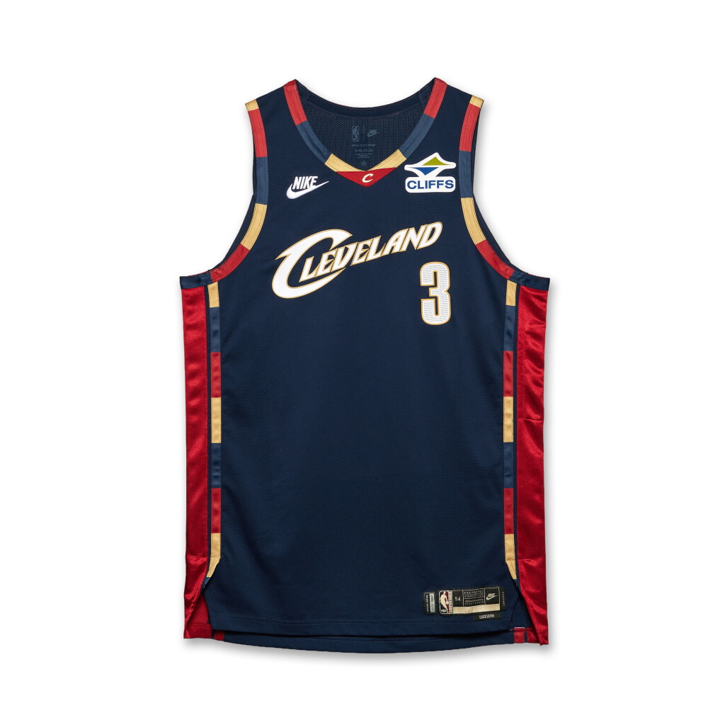 View full screen - View 1 of Lot 23. Thomas Bryant Cleveland Cavaliers 2026 NBA Playoffs Eastern Conference Round 1 Game Issued Classic Edition Jersey | Game 1.