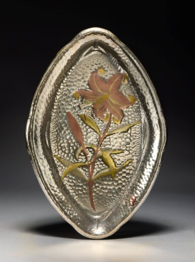 View full screen - View 1 of Lot 170. An American Silver and Mixed-Metal Tray, Tiffany & Co., New York, Circa 1880.