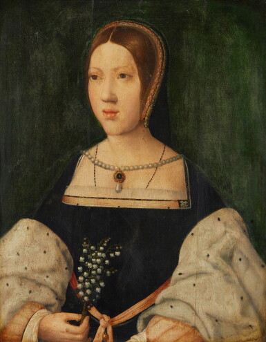 View full screen - View 1 of Lot 9. Portrait of Isabella of Austria.