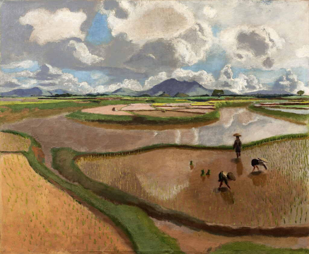 View full screen - View 1 of Lot 734. Joseph Inguimberty 約瑟夫·恩桂波提 | Padi Fields 稻田.
