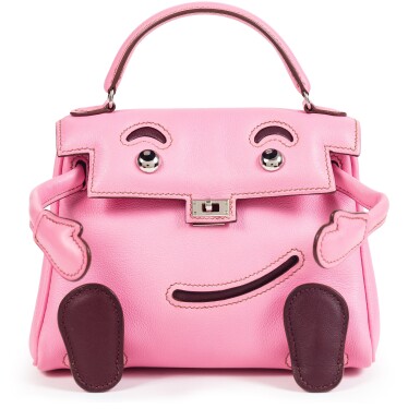 View full screen - View 1 of Lot 8. Limited Edition Rose Sakura and Chocolat Gulliver Quelle Idole Kelly Doll Palladium Hardware, 2010.