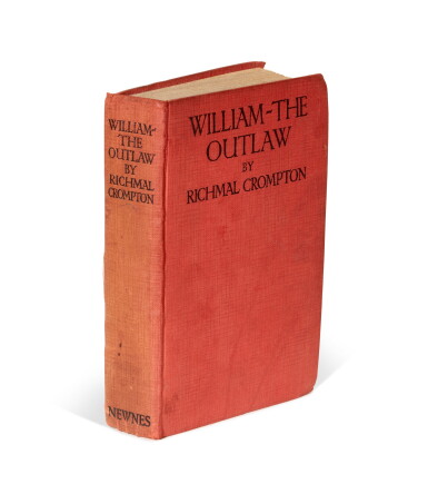 View full screen - View 1 of Lot 19. Richmal Crompton | William the Outlaw, 1927, first edition, presentation copy inscribed.