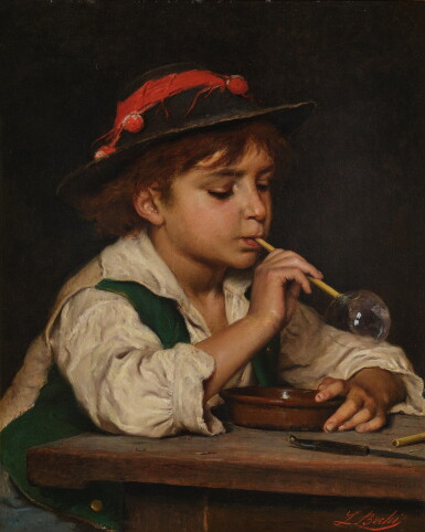 View full screen - View 1 of Lot 1549. Blowing Bubbles.