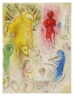 MARC CHAGALL | PAN'S BANQUET (M. 331; SEE C. BKS. 46)