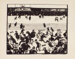 FÉLIX VALLOTTON | ETUDE POUR L'ONDÉE, PL.II (EXPOSITION UNIVERSELLE)