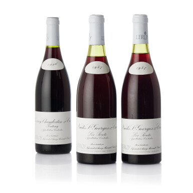View full screen - View 1 of Lot 1401. Gevrey Chambertin, Les Fontenys 1996 Maison Leroy (12 BT).