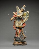 Saint Michael slaying the dragon