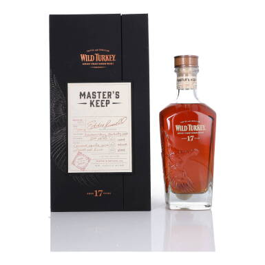 View full screen - View 1 of Lot 426. Wild Turkey Master's Keep 17 Year Old Bottled In Bond 100 Proof NV (1 BT 75cl).