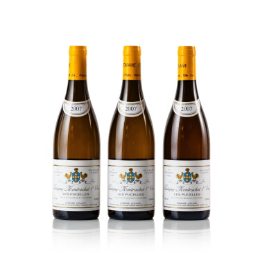 View full screen - View 1 of Lot 1419. Puligny Montrachet, Les Pucelles 2007 Domaine Leflaive (3 BT).