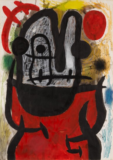 全螢幕檢視 - 查看136Femme et oiseau devant le soleil的1