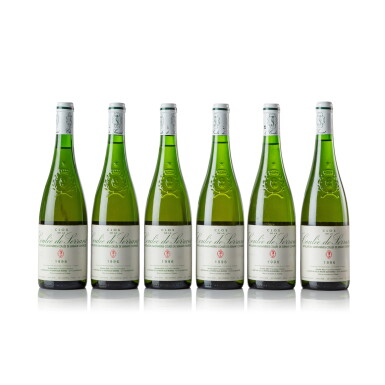 View full screen - View 1 of Lot 414. Savennières, Coulée de Serrant 1996 Nicolas Joly (12 BT) .