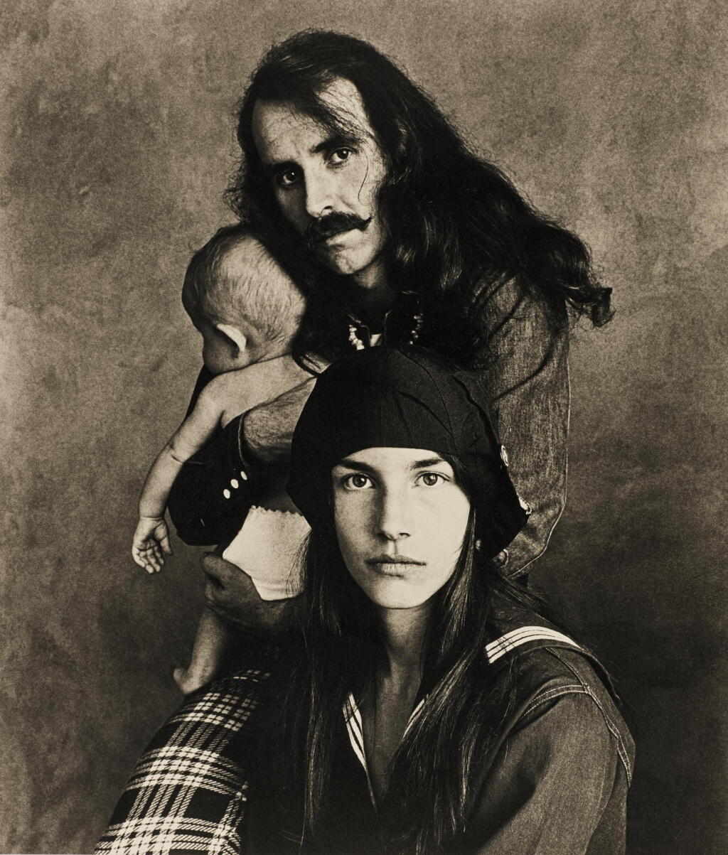 View full screen - View 1 of Lot 78. IRVING PENN | 'HIPPIE FAMILY (KELLY)', SAN FRANCISCO, 1967.