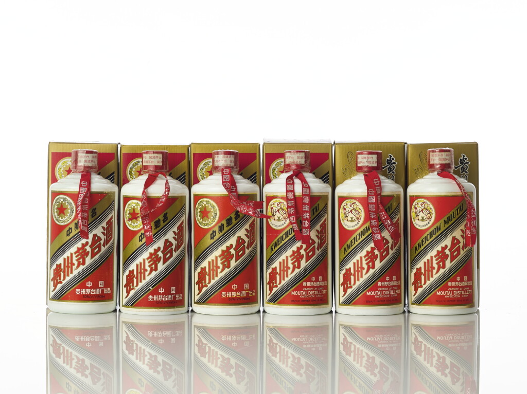View full screen - View 1 of Lot 5433. 1998年產貴州茅台酒 Kweichow Moutai 1998 (6 BT50).