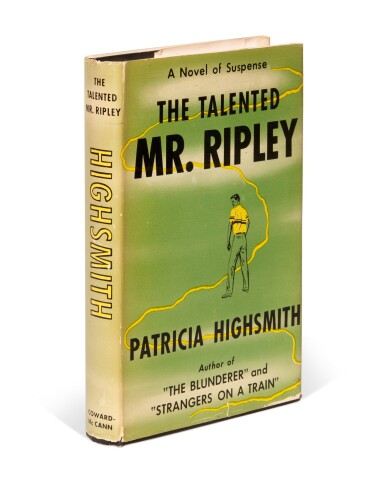 View full screen - View 1 of Lot 127. Patricia Highsmith | The Talented Mr. Ripley, 1955.